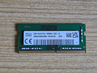 Paměť RAM 8GB DDR4 pro notebook - 2