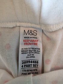 Komplet Marks & Spencer pro novorozeně - 2