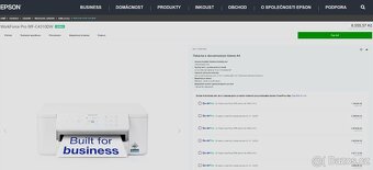 Nová barevná tiskárna Epson WorkForce Pro WF-C4310DW záruka - 2