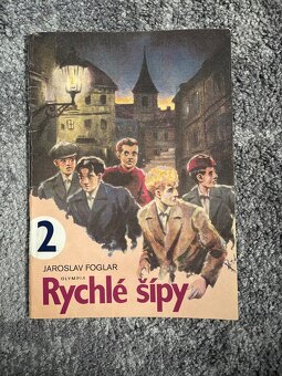 Jaroslav Foglar Rychlé šípy díly 2,4,5,6 - 2
