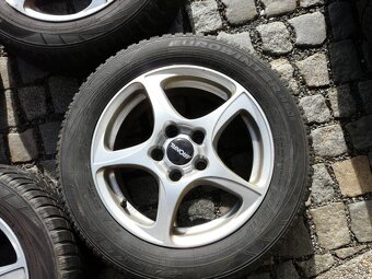 ALU KOLA +ZIMNÍ PNEU 205/60R16 SEAT VW SHARAN FORD - 2