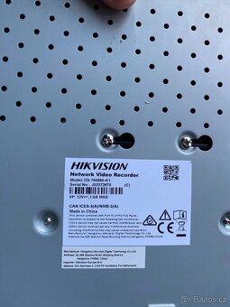 📢 HIKVISION- SÍŤOVÉ ZÁZNAMOVÉ ZAŘÍZENÍ PRO 8 IP KAMER - 2