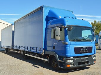 MAN TGL 8.180 + AGADOS 110m3 souprava - 2