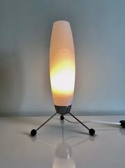 Velká retro lampa lampička Raketa, Brusel - 2