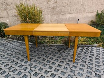 Art Deco jídelní rozkládací stůl Jindřich Halabala - 2