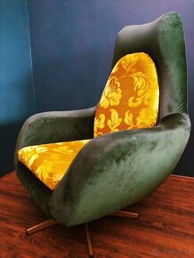 RETRO OTOČNÉ KŘESLA SIESTA - 2