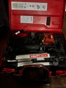 multiliniový laser Hilti pm 30 mg plný komplet - 2