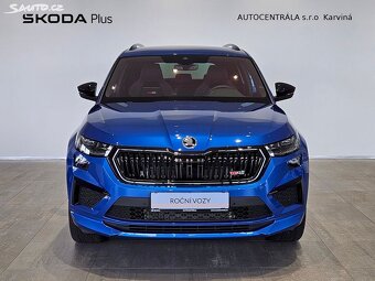 Kodiaq RS 180KW, 32t km, TAŽNÉ, WEBASTO, DPH - 2