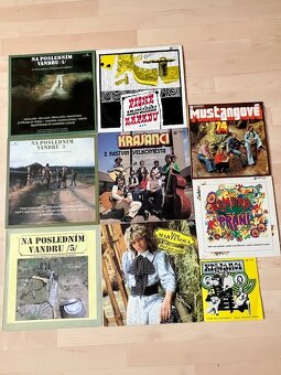 Prodám LP desky s trampskou a country hudbou - 2