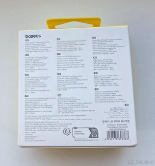 NOVÉ v krabici, čistý zvuk a až 25 h - Baseus Bowie WM01 - 2