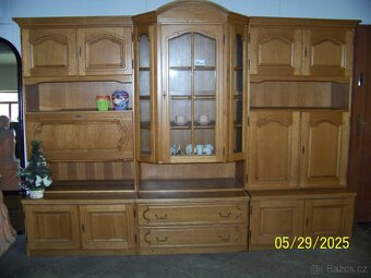 Obývací stěna dub masiv - 2