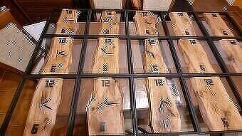 nabízím masivní dřevěné hodiny - 2