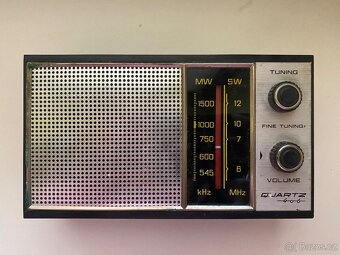 Vintage rádio TENTO Quartz 406 - 2