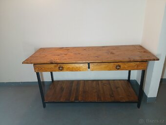 Masivní dílenský ponk - 2