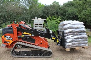 Zemní práce nakladačem Ditch Witch - Příbram - 2
