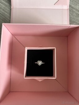 Pandora prsten srdíčko - 2