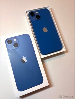 iPhone 13 mini 128gb modrý, 85% baterie - 2