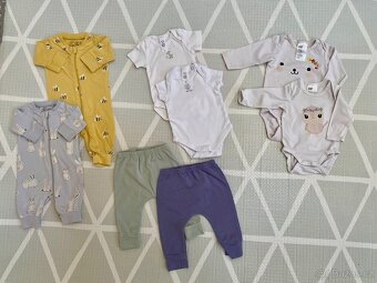 Set overaly, body, legíny 56, 62 (0-3m) - 2