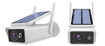 SOLÁRNÍ venkovní Wi-Fi IP kamera na baterie FullHD 1080P se - 2