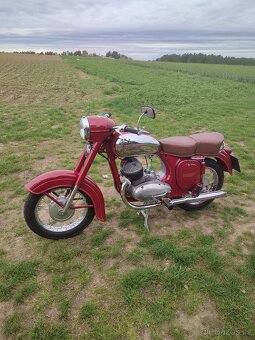 Jawa 350 typ 354, r.v. 1957 po kompletní renovaci, Vape. - 2