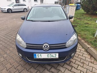 VW Golf 6 Style, 1.2TSi/63kW, r.11/2011, Servisní kniha. - 2