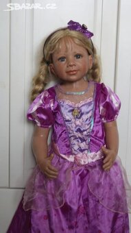Šaty Disney Rapunzel, vel.4-5 let. - 2