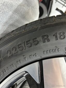 Prodám originální Peugeot Alusadu s pneu 225/55 R18 - 2