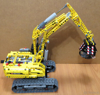 LEGO 42006 Bagr + 8293 motorový pohon - 2
