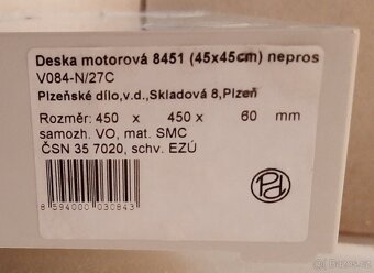 Deska pod elektroměr - 2