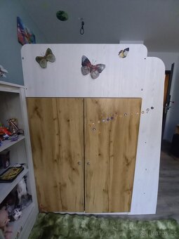 Patrová postel (1 lůžko) s úložným prostorem - 2