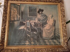 REPLIKA OBRAZU JAN VERMEER VAN DELFT (1632--1675) - 2