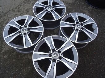 Alu disky originál Mercedes 17", 5x112, ET 48,5 , šíře 7J - 2