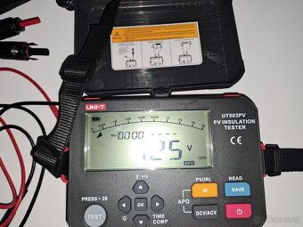 Revizní přístroj Unit UT 503 PV + klešťový multimetr Unit U - 2
