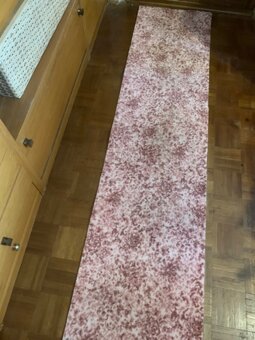 Koberec běhoun růžový melír - 2