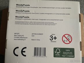 Kreativní dřevěné geometrické tvary, tangramy Woody puzzle - 2