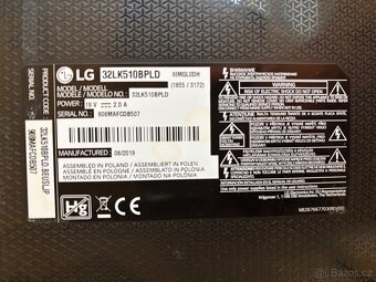 LED Televize LG, 32”, Ovladač - 2