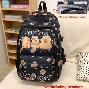 🎒 DÍVČÍ / CHLAPECKÝ BATOH CAPYBARA – AKCE 🐹🔥 - 2