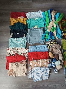 Oblečení pro chlapečka 161ks - velikost 80 a 86 - 2