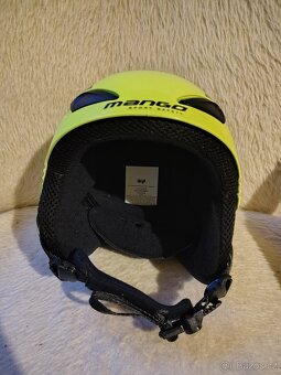 Dětská lyžařská helma Mango 48-52 + brýle - 2