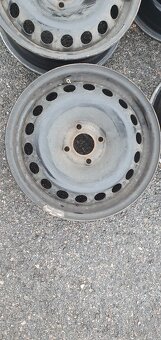 Plechová kola 4x100 R15 - 2