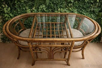 Ratanová Vintage Souprava - 2