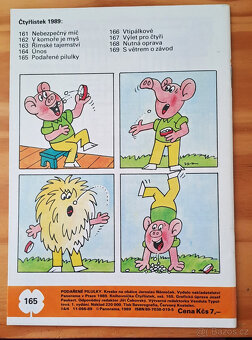 Čtyřlístek 2 kusy č. 93 a č. 165 - 2