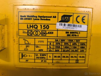 TIG Esab Caddy 160 - 2