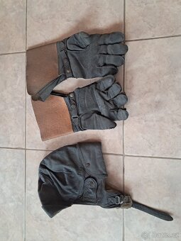 Kožená kukla a rukavice - 2