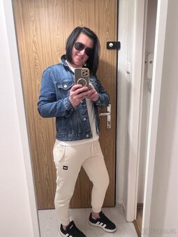 dámská bunda džínová M - 2