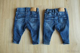 Frajerské džíny pro dvojčata Lindex vel. 68 - 2