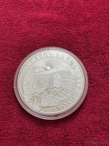 Stříbrná investiční mince 1 kg - Arménská "Noemova archa". - 2