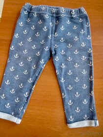 dívčí legíny 86 Zara ,F&F, krásné, balik oblečení 86 - 2