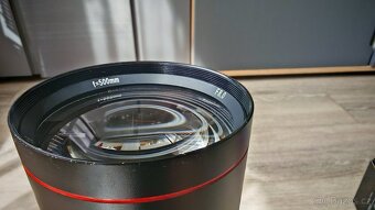 500mm F/8 teleobjektiv s manuál.osřením - 2