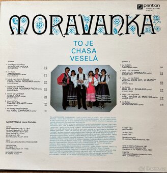 LP Moravanka - To je chasa veselá - 2